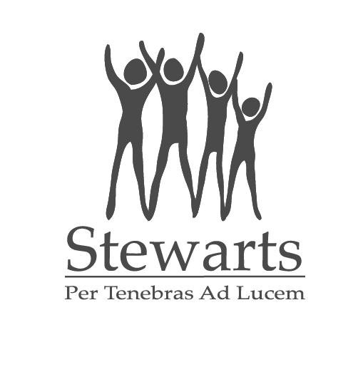 Stewarts logo- Dark grey Colour
